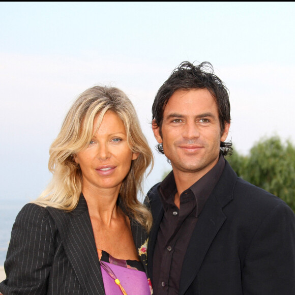 Filip Nikolic et sa femme Valérie - 47e Festival de la télévision de Monte-Carlo.