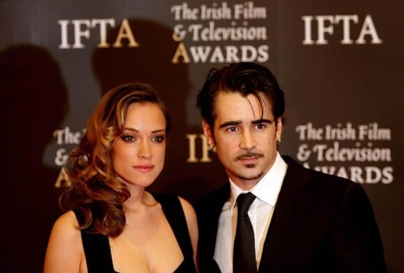 Colin Farrell et Alicja Bachleda-Curus à la 7e édition des Irish Film and Television Awards. 20/02/2010