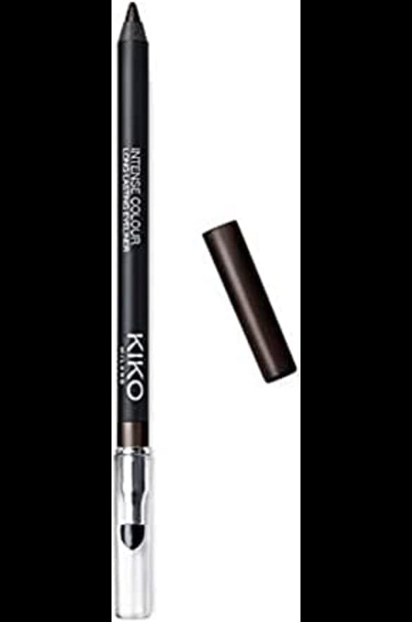 Exit le noir et bonjour le marron métallisé avec ce crayon intense color long Kiko Milano