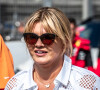 Sur les images, on peut entendre Gene Haas, le propriétaire de Haas F1 Team, parlait de Mick Schumacher comme d'un "mort-vivant" après son accident de l'an dernier.
Corinna Schumacher lors du Grand Prix de Formule 1 (F1) de Zandvoort aux Pays-Bas, le 4 septembre 2022.