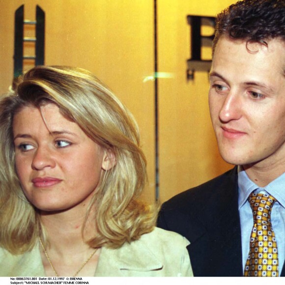 Michael Schumacher et sa femme Corinna.