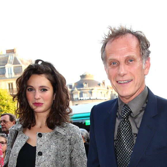 Pauline Cheviller et son compagnon Charles Berling - Gala d'ouverture de la saison de danse 2017/2018 du ballet de l'Opéra National de Paris au l'opéra Garnier à Paris, le 21 septembre 2017. © Agence/Bestimage 