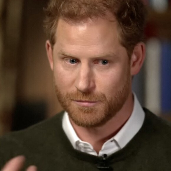 Bande-annonce de l'interview du prince Harry, duc de Sussex, par Anderson Cooper pour l'émission "60 Minuts" qui sera diffusée le 8 janvier 2023, deux jours avant la sortie de l'autobiographie du prince "Spare" ("Le Suppléant"). L'interview a été réalisée dans une demeure proche de celle du prince Harry en Californie. Le 4 janvier 2023.