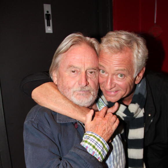 Claude Bouillon, Laurent Boyer - Soirée pour le lancement du livre de cuisine de Sophie Davant et Christian Leclou "La cuisine de Sophie et Christian" au restaurant "Le Clou de Fourchette" à Paris le 8 octobre 2013.