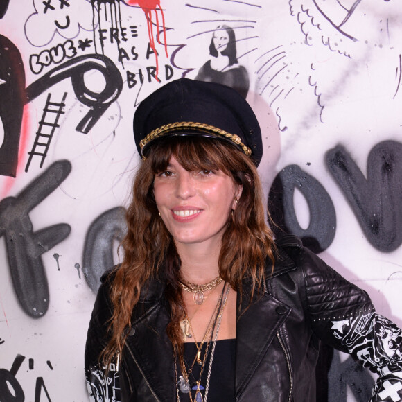 Exclusif - Lou Doillon - Personnalités à la soirée de présentation de la nouvelle plateforme de marque "Génération IKKS" et de la première capsule iconique "La Leather Story" sur les toits de la capitale, rue d'Abbeville, à Paris. Le 8 septembre 2021 © Rachid Bellak / Bestimage