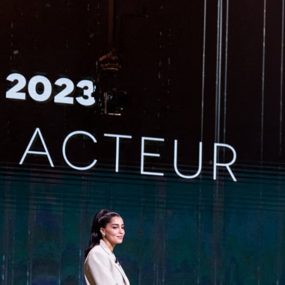 Leïla Bekhti, Benoît Magimel César Du Meilleur Acteur Dans Pacifiction - Tourment Sur Les Îles - 48ème cérémonie des César à l'Olympia à Paris le 24 février 2023 © Borde / Jacovides / Bestimage 