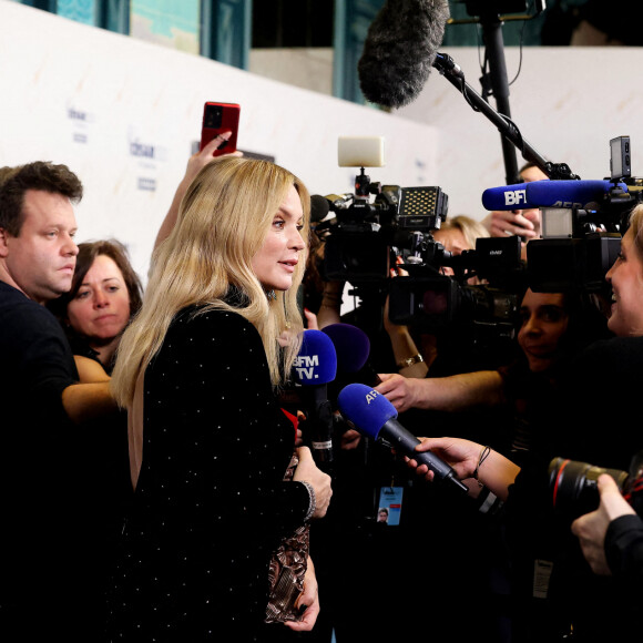 Virginie Efira César De La Meilleure Actrice Dans Revoir Paris - Pressroom - 48ème cérémonie des César à l'Olympia à Paris le 24 février 2023. © Jacovides / Borde / Bestimage 