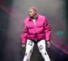 Chris Brown est apparu avec une coupe courte rose fluo
Chris Brown en concert à l'Accor Hotel Arena (Bercy) à Paris