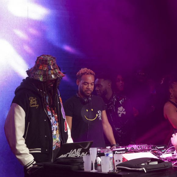 Exclusif - Chris Brown - After-Show de Chris Brown, après son concert à l'Accor Hotel Arena (Bercy), à la salle Martin Luther King de Créteil à Paris, le 24 février 2023. © Jack Tribeca / Bestimage 