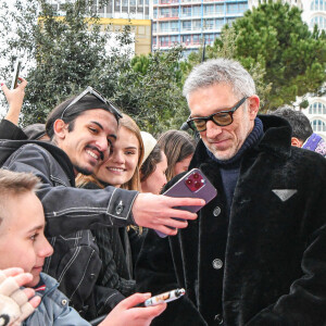 Vincent Cassel à l'avant-première du film "Asterix et Obelix: L'Empire du Milieu" au cinéma Pathé La Joliette à Marseille, France, le 28 janvier 2023. © Jean-René Santini/Bestimage