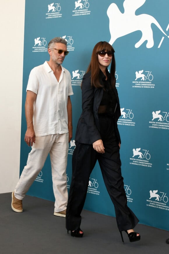 Vincent Cassel, Monica Bellucci - Photocall du film "Irreversible" en verison intégrale lors du 76e festival du film de venise, la Mostra à Venise le 31 août 2019.