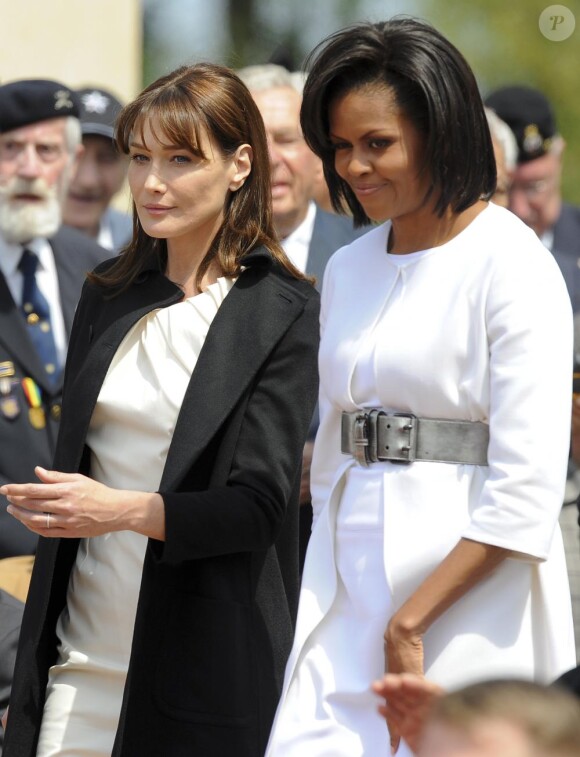 Carla Bruni et Michelle Obama