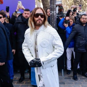 Jared Leto - Arrivées du défilé Off-White prêt-à-porter automne-hiver 2023/2024 lors de la Fashion Week de Paris (PFW), à Paris, France, le 2 mars 2023. © Christophe Clovis/bestimage