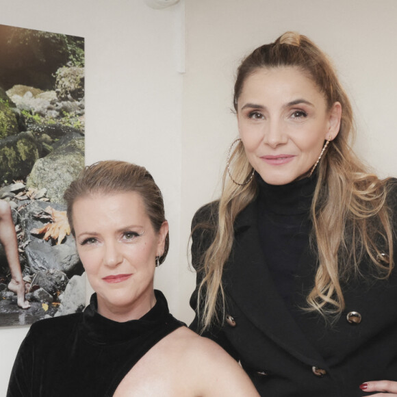 Exclusif - Sylvie Castioni, Clotilde Courau - Vernissage de l'exposition "Amazones" de la photographe Sylvie Castioni à la galerie Duret à Paris. Le 2 mars 2023 © Jack Tribeca / Bestimage 