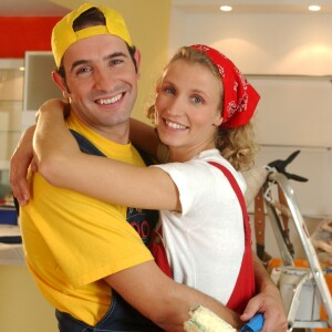 Alexandra Lamy et Jean Dujardin se sont rencontrés sur le tournage de la série "Un gars, une fille"