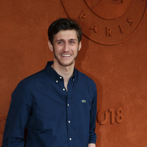 Jean-Baptiste Maunier au village lors des Internationaux de France de Tennis de Roland Garros à Paris. © Dominique Jacovides-Cyril Moreau / Bestimage 