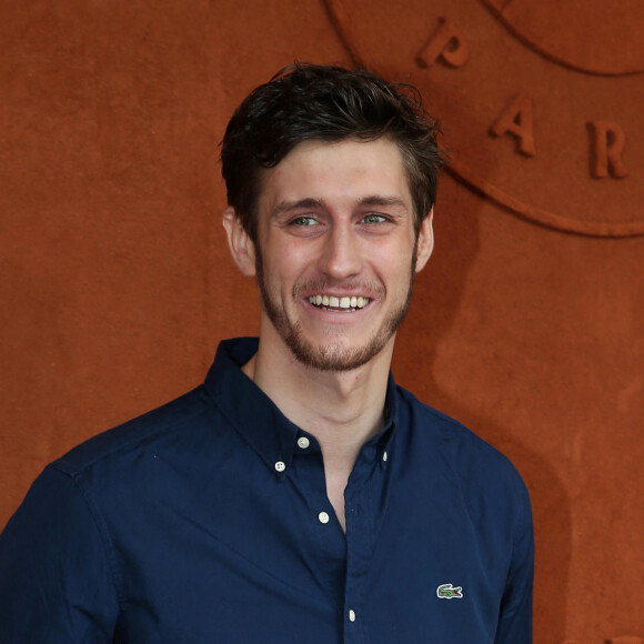 Jean-Baptiste Maunier au village lors des Internationaux de France de Tennis de Roland Garros à Paris. © Dominique Jacovides-Cyril Moreau / Bestimage 