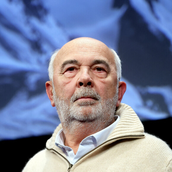 Gérard Jugnot lors de la cérémonie d'ouverture du 26ème festival international du film de comédie de l'Alpe d'Huez le 16 janvier 2023. © Dominique Jacovides / Bestimage 