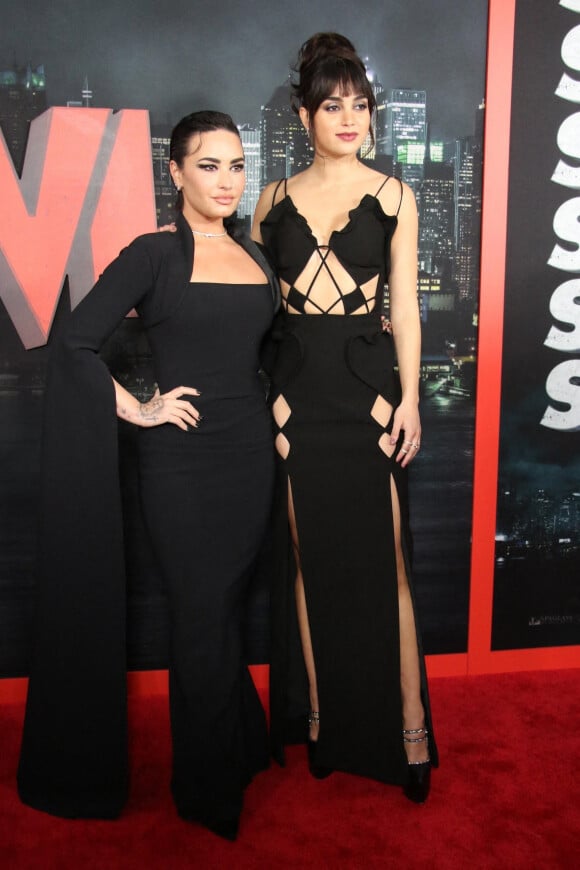 Demi Lovato and Melissa Barrera à la première du film "Scream VI" à New York, le 6 mars 2023. <br /><br />