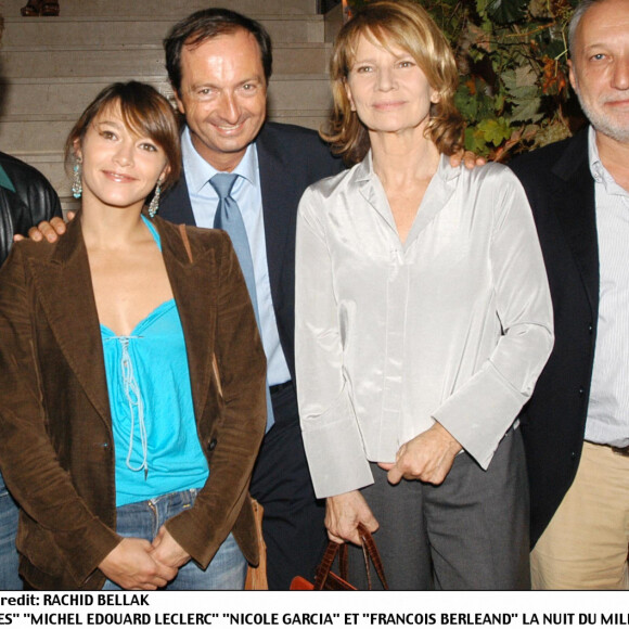 Sinclair, Emma de Caunes, Michel Edouard Leclerc, Nicole Garcia et François Berléand