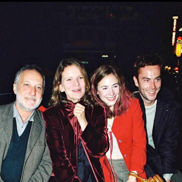 François Berléand, Julie Depardieu, Nicole Garcia au spectacle de Valérie Lemercier