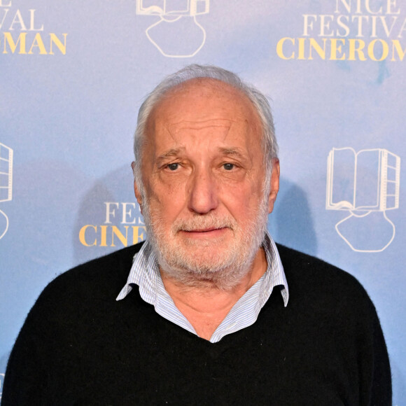 François Berléand au Photocall lors de la soirée de la 4ème édition du festival Cinéroman à Nice au cinéma Pathé Gare du Sud avec la projection du film "Simone" le 7 octobre 2022. © Bruno Bebert / Bestimage