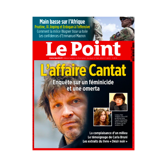 Couverture du magazine "Point de Vue" du jeudi 9 mars 2023