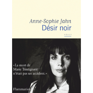 Couverture du livre "Désir Noir" d'Anne-Sophie Jahn publié le 15 mars chez Flammarion