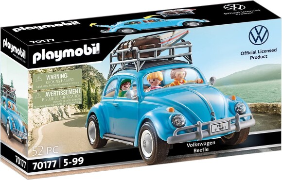 Votre enfant va s'amuser avec une voiture mythique grâce à ce jeu Playmbil Volkswagen Coccinelle