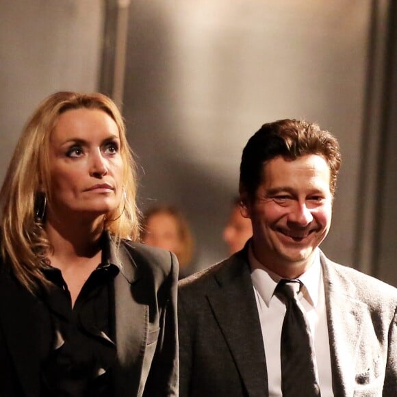 À nos confrères, il se laisse néanmoins aller à une petite confession sur son couple.
Laurent Gerra et sa compagne Christelle Bardet (Lyon) Lyon le 18 Octobre 2013 Remise du Prix Lumiere 2013 a Quentin Tarantino a l'amphitheatre du palais des Congres de Lyon