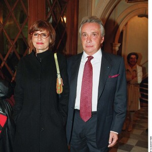 Michel Sardou et Anne-Marie Périer - Générale de la pièce La Jalousie