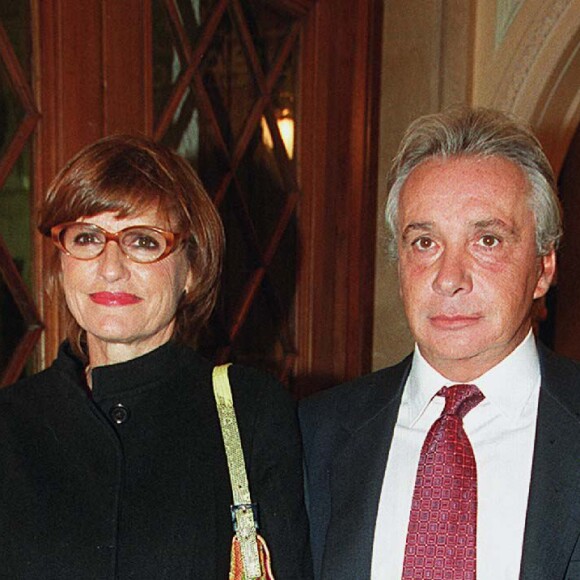 Michel Sardou et Anne-Marie Périer - Générale de la pièce La Jalousie