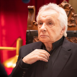 Michel Sardou - Enregistrement de l'émission "Le Grand Restaurant" à Paris, qui sera diffusée le 3 février 2021 © Philippe Leroux / Bestimage 