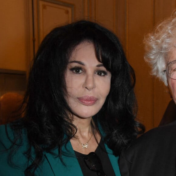 Exclusif - Yamina Benguigui et Jean-Jacques Annaud - Le lundi 13 mars 2023, le dîner du Cercle de la Revue des Deux Mondes, orchestré par Marc Ladreit de Lacharrière, s'est réuni au Cercle de l'Union Interalliée en l'honneur de l'ancien Président de la République française François Hollande (2012-2017). © Giancarlo Gorassini / Bestimage 