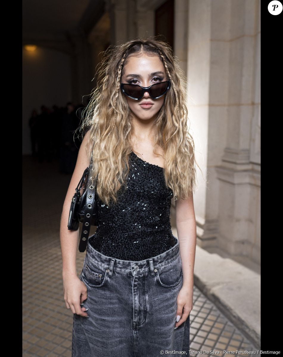 Valentina Paloma Pinault au défilé de mode Haute-Couture automne-hiver 2022-2023 "Balenciaga" à Paris. Le 6 juillet 2022 © Tiziano Da Silva-Pierre Perusseau / Bestimage