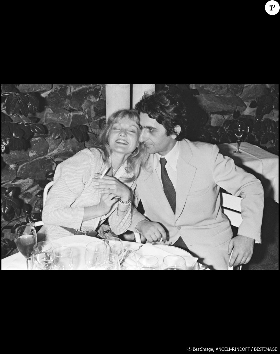 Arielle Dombasle et Jean-Pierre Rassam, en 1979 à Cannes