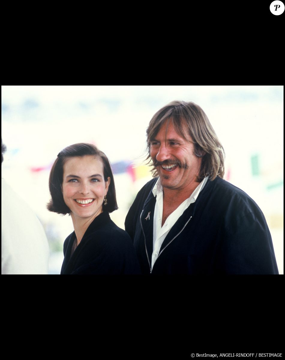 Gérard Depardieu et Carole Bouquet en 1989