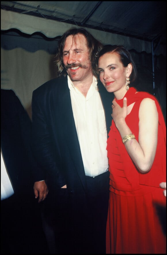 Cariole Bouquet et Gérard Depardieu en 1989
