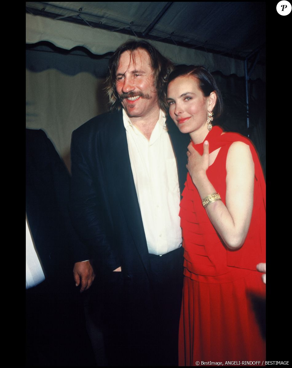 Cariole Bouquet et Gérard Depardieu en 1989