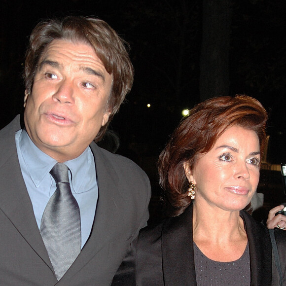 Dominique Tapie raconte les coulisses de son couple avec Bernard Tapie dans un livre "Bernard, La fureur de vivre" à paraître le 22 mars aux éditions de l'Observatoire
Archives. Bernard Tapie et son femme Dominique à Paris 