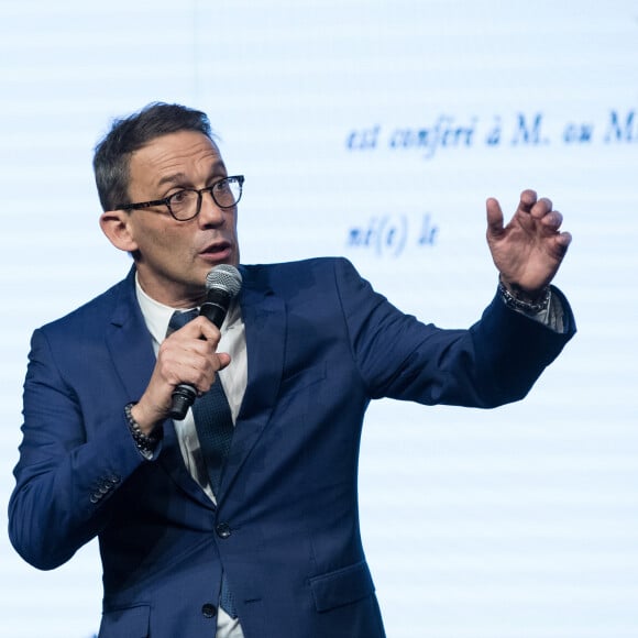 Julien Courbet lors du gala de la Chaine de l'espoir au théâtre de la Tour Eiffel à Paris, France, le 26 mars 2018. © Cyril Moreau/Bestimage