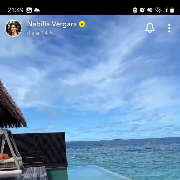 Ils ont une piscie dans leur villa de rêve aux Seychelles, sur Snapchat