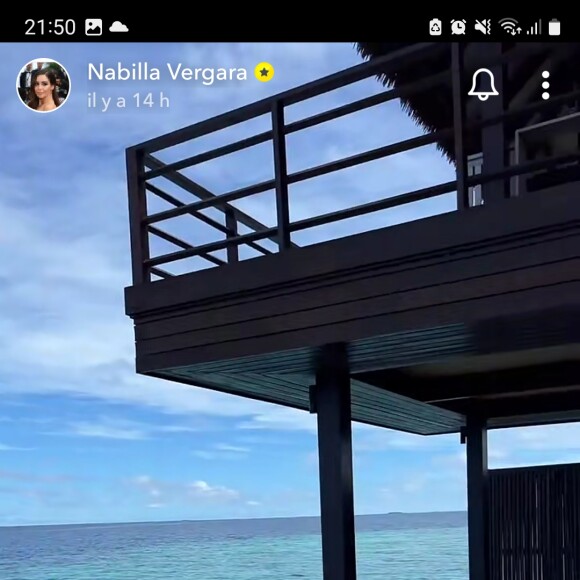Nabilla Benattia dévoile des images de sa villa de rêve aux Seychelles, sur Snapchat