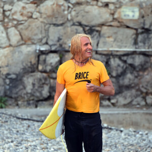Jean Dujardin avait conquis le public avec "Brice de Nice".
Jean Dujardin sur la plage des bains militaires à Nice pour la première journée de tournage du troisième opus de "Brice de Nice".