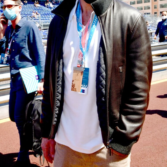 Vincent Cassel - People lors de la 4ème édition du E-Prix De Monaco 2021 le 8 mai 2021 © Bruno Bebert / Bestimage 