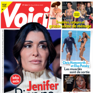 Couverture du magazine "Voici".