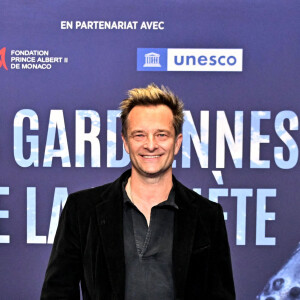 David Hallyday durant l'avant première mondiale au Grimaldi Forum à Monaco, le 9 février 2023, du film "Les gardiennes de la planète" réalisé par Jean-Albert Lièvre et raconté par J.Dujardin. Ce film est inspiré par le poème d'Heathcote Williams, "Whale Nation". Il nous fait découvrir le Groenland, le Mexique, l'Argentine, la Polynésie, mais aussi la Bretagne, la Méditerranée et la Normandie, l'Afrique du sud, l'Australie, le Tonga, le Kamtchatka ou encore l'Antarctique, Hawaï, et la Norvège. L'histoire commence par une baleine à bosse échouée sur un rivage isolé. Alors qu’un groupe d’hommes et de femmes organise son sauvetage, on découvre l’histoire extraordinaire des cétacés, citoyens des océans du monde, essentiels à l’écosystème de la planète depuis plus de 50 millions d’années. La sortie en salle se fera le 22 février. © Bruno Bebert / Bestimage  World premiere at the Grimaldi Forum in Monaco on 9 February 2023 of the film "Les gardiennes de la planète" directed by Jean-Albert Lièvre and narrated by J. Dujardin. This film is inspired by Heathcote Williams' poem, "Whale Nation". It takes us to Greenland, Mexico, Argentina, Polynesia, Brittany, the Mediterranean and Normandy, South Africa, Australia, Tonga, Kamchatka, Antarctica, Hawaii and Norway. The story begins with a humpback whale stranded on a remote shore. As a group of men and women organise its rescue, we discover the extraordinary story of cetaceans, citizens of the world's oceans, essential to the planet's ecosystem for over 50 million years. The film will be released on 22 February. 