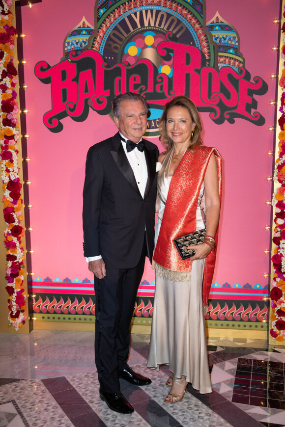 Michel Dotta - Arrivées des invités au Bal de la Rose 2023 sur le thème "Bollywood" à la salle des étoiles à Monaco le 25 mars 2023. © Olivier Huitel / Pool / Bestimage 