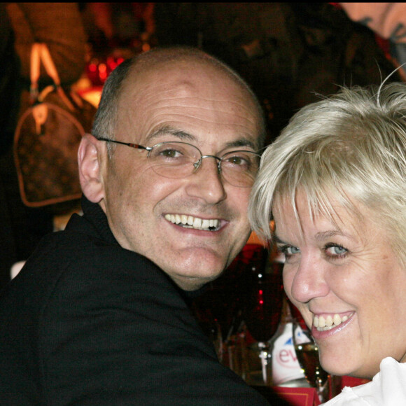Mimie Mathy et son mari Benoist Gérard en 2005 à Paris