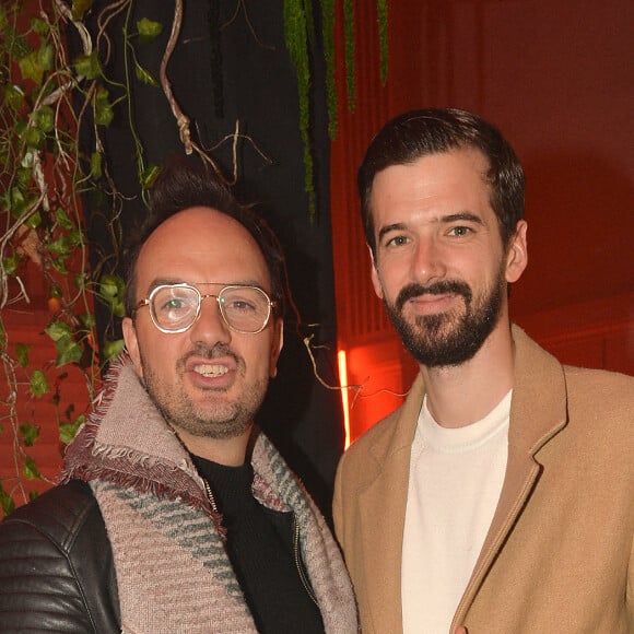 Exclusif - Jarry et Marc-Antoine Le Bret - Showcase de Gim's pour la soirée de Halloween de Fanta à Paris le 31 octobre 2019. © Veeren / Bestimage 